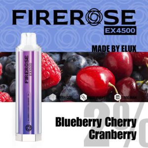 elux firerose ex4500 puffs