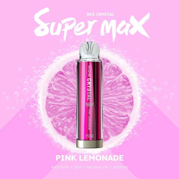 ske crystal supermax 4500 disposable vape