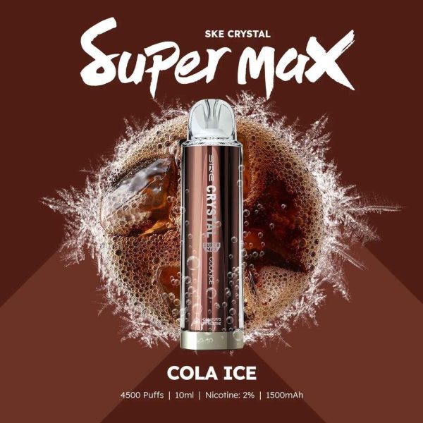 ske crystal supermax 4500 disposable vape