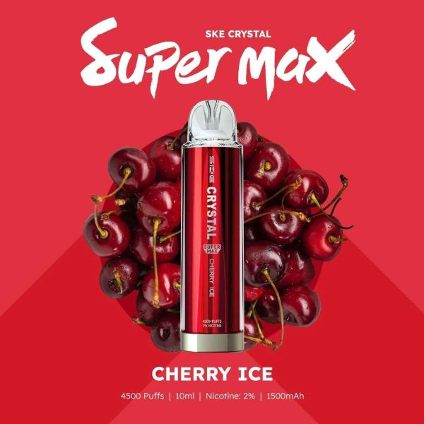 ske crystal supermax 4500 disposable vape