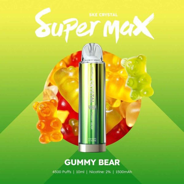 ske crystal supermax 4500 disposable vape