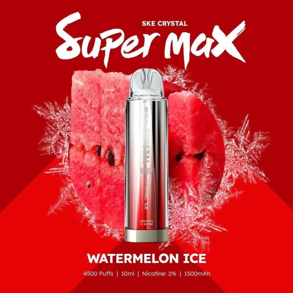 ske crystal supermax 4500 disposable vape