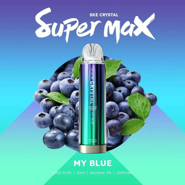 ske crystal supermax 4500 disposable vape