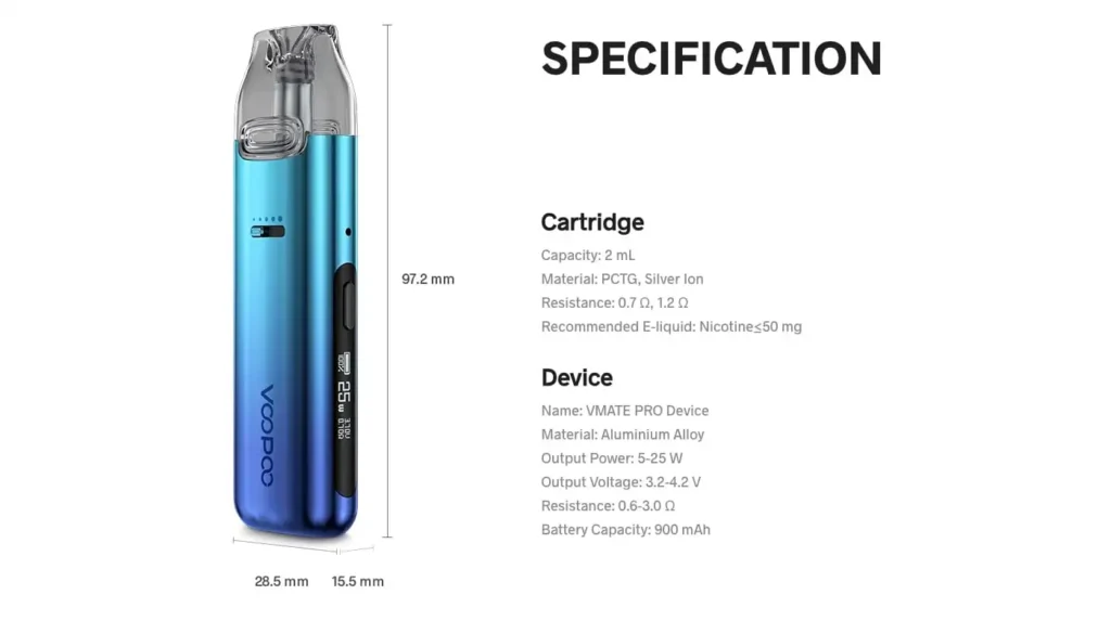 VooPoo VMATE Pro Pod Vape Kit