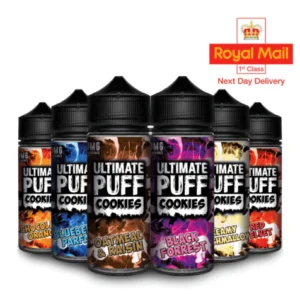 Ultimate Puff E-liquid Cookies Series 100ml Shortfill