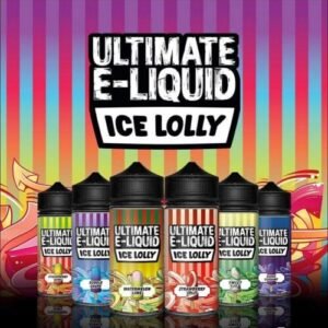 Ultimate E-Liquid Ice Lolly 100ml Series By Ultimate Puff