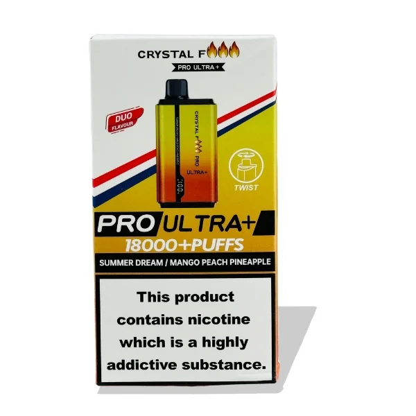 Crystal Fire Pro Ultra 18k puffs