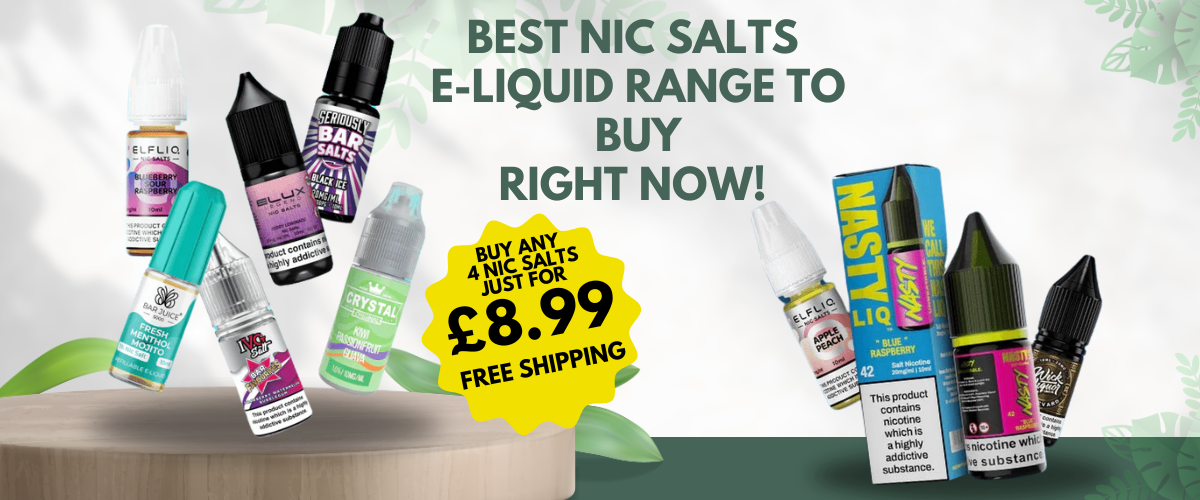 Super Vape Nic Salt offer